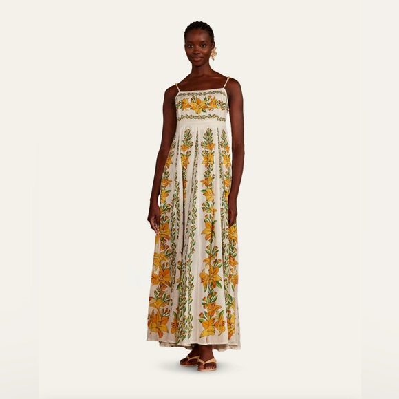 NWOT Rachael Zoe Floral Embroidered Maxi Dress - Picture 12 of 12